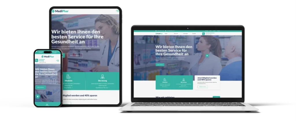 Webdesign fuer Apotheken