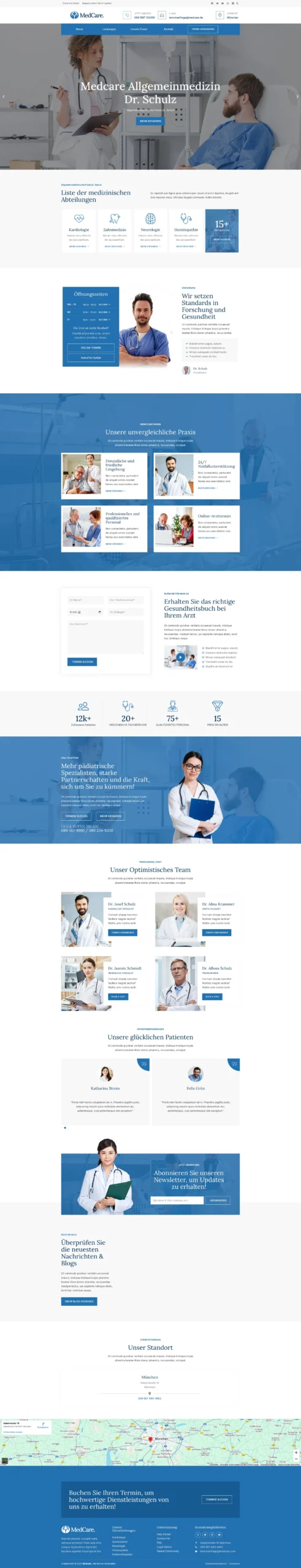 Webdesign für Arztpraxen Allgemeinmedizin