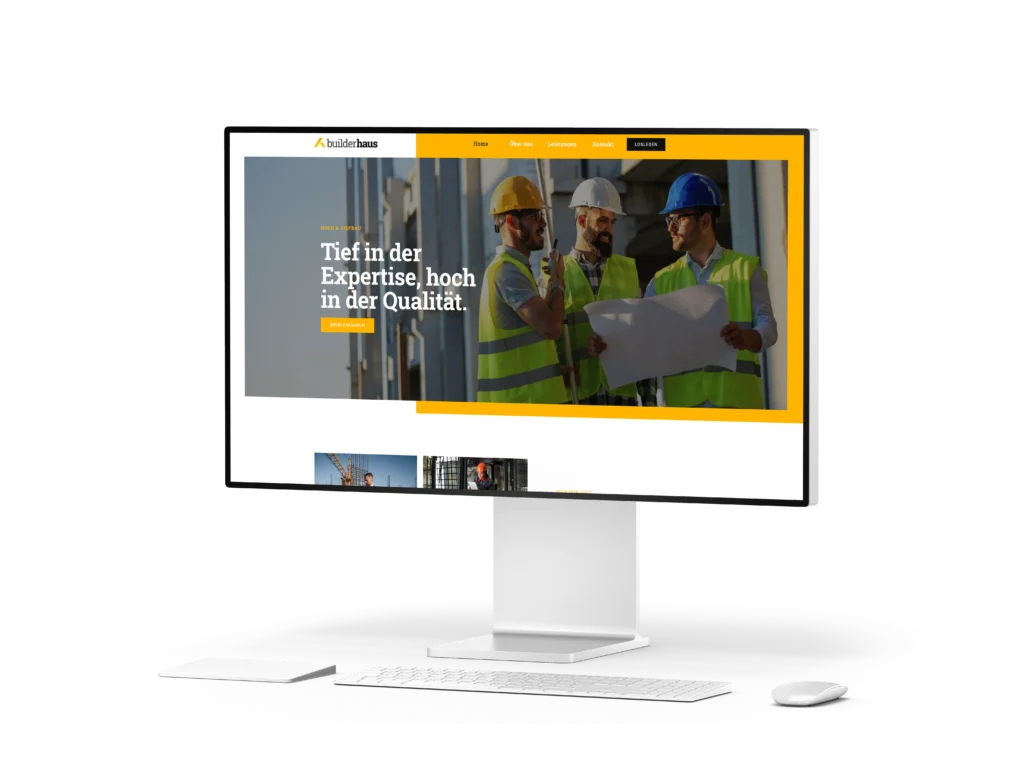 Webdesign für Bauunternehmen