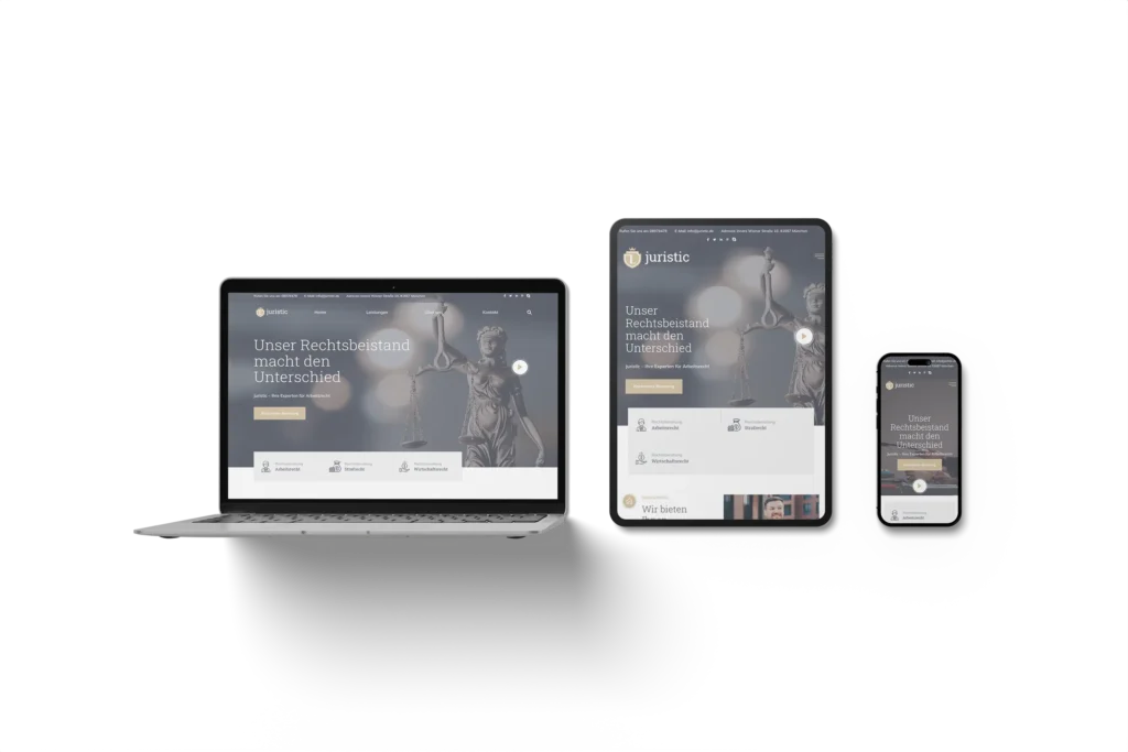 Webdesign für Rechtsanwälte Arbeitsrecht