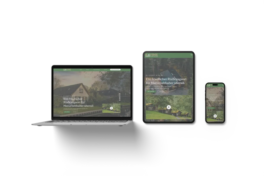 Website für Ferienwohnung