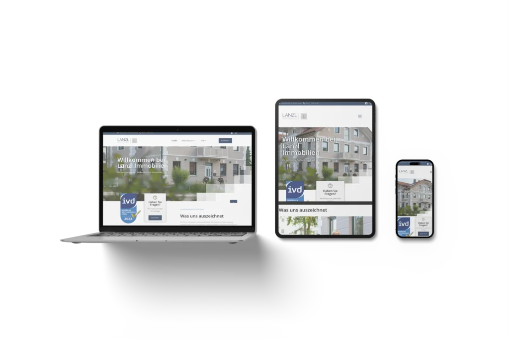 Webdesign für Immobilienmakler