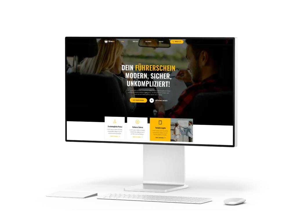 webdesign für fahrschulen