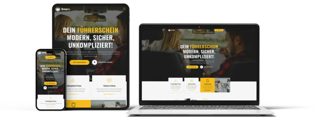 webdesign für fahrschulen