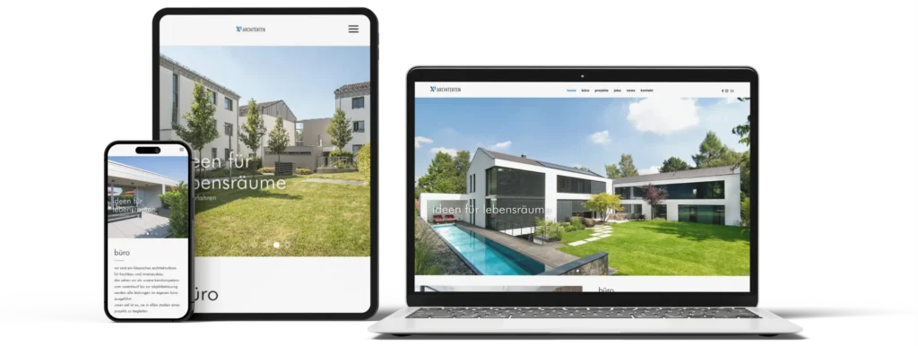 Webdesign für Architekten