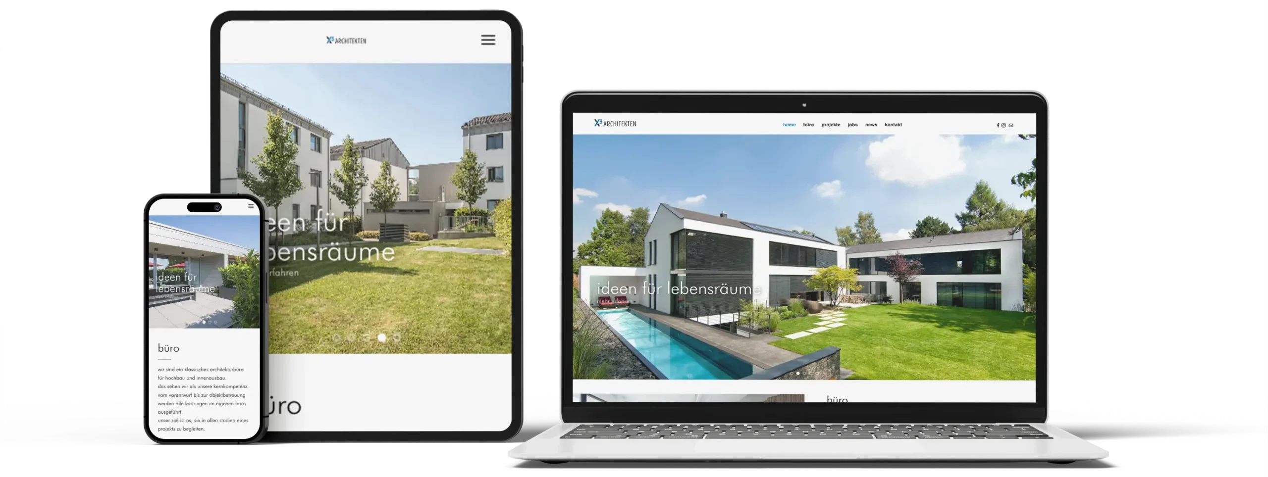 Webdesign für Architekten