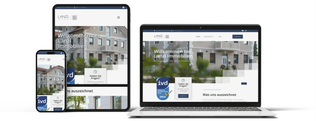 Webdesign für Immobilienmakler