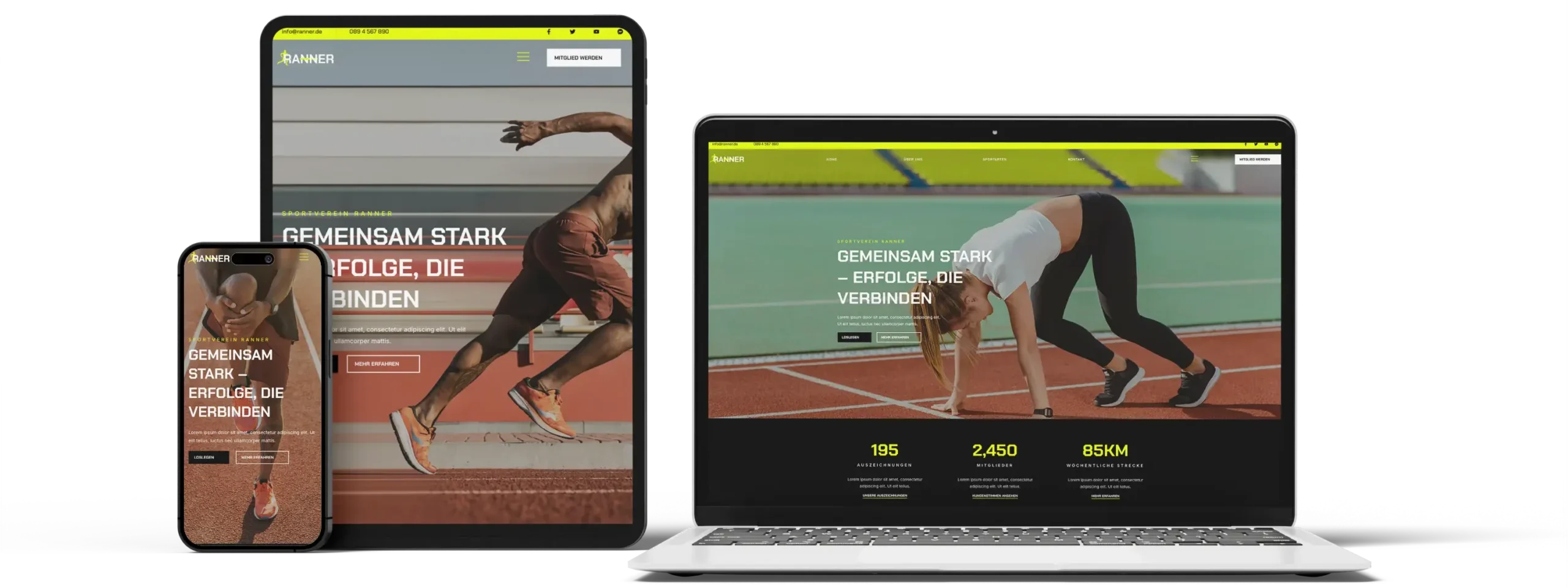 Website für Vereine