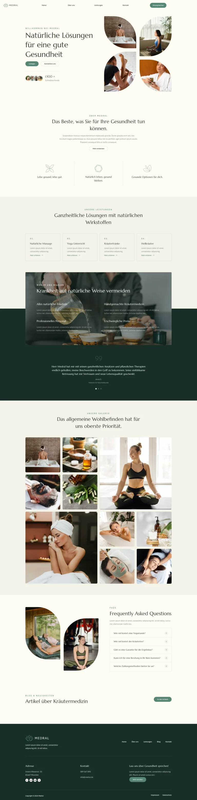 Webdesign für Heilpraktiker