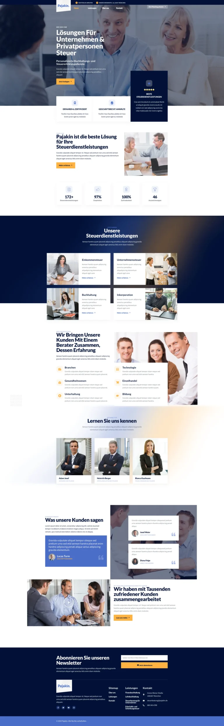 Webdesign für Steuerberater