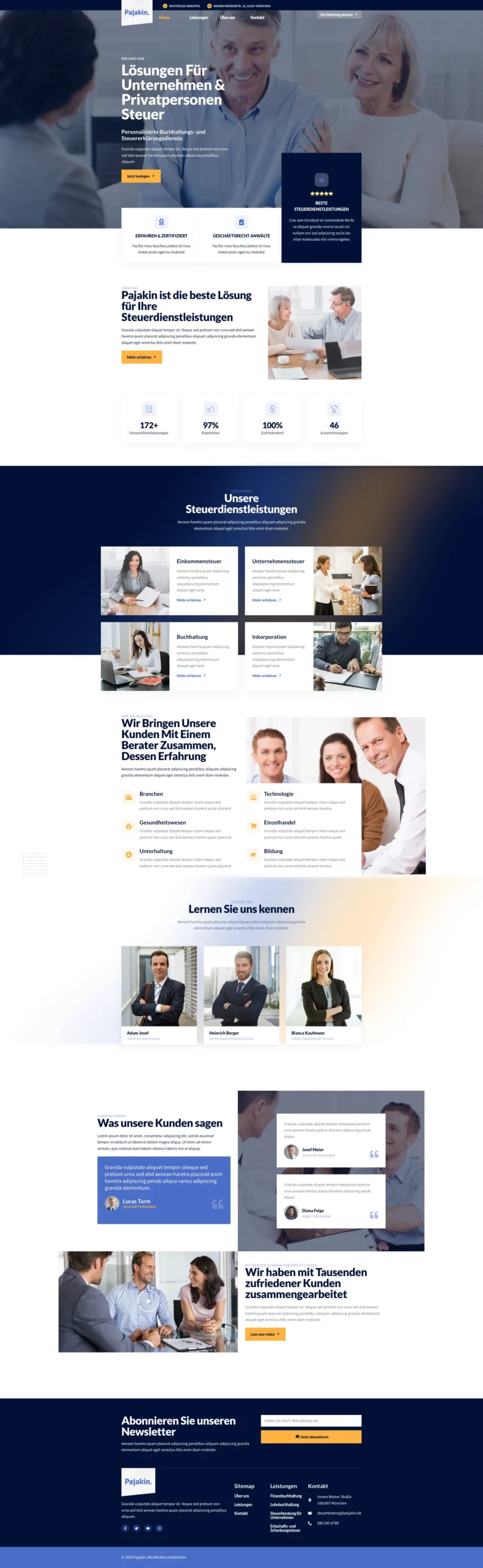 Webdesign für Steuerberater