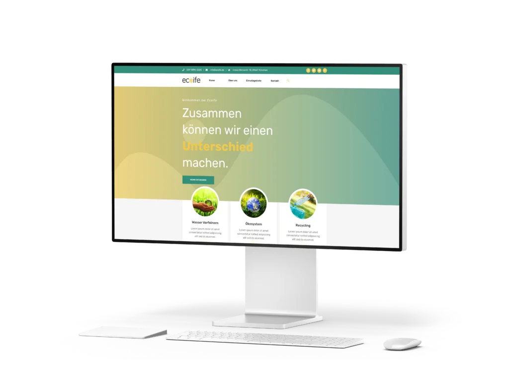 Website für Vereine